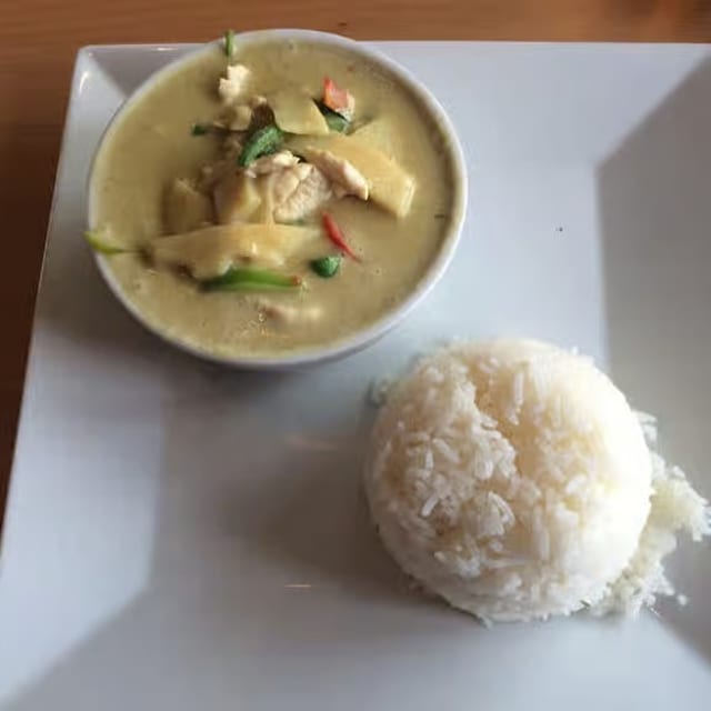 Green Curry Fried Rice.